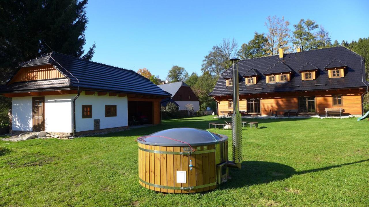 Roubenka Pod Capim Vrchem Villa Velké Losiny Eksteriør billede
